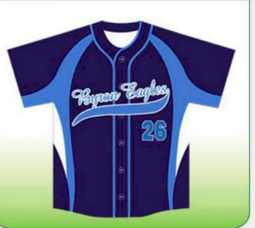 Full Button Baseball Jerseys 1 — Rehman Sports catalog page 39
