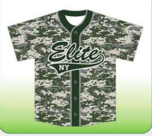 Full Button Baseball Jerseys 9 — Rehman Sports catalog page 38